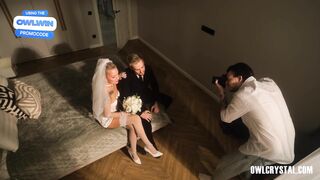The Luxury Bride is Left Alone with the Photographer and Cheats on Her Groom
